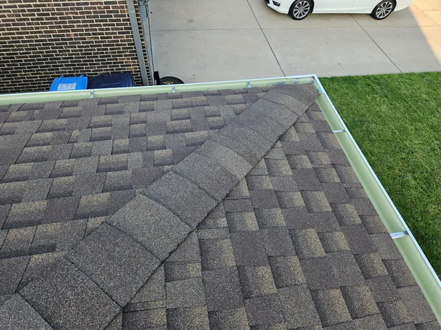 Recent successful roof installations by MK Best Roofing.