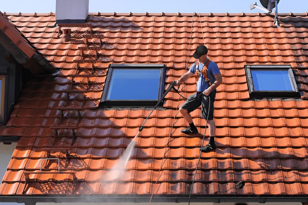 Metal Roof Cleaning