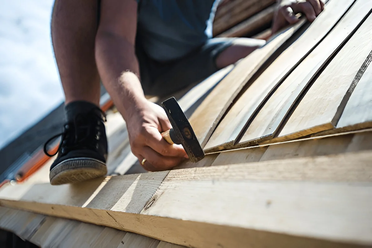 Cedar roof installation long island