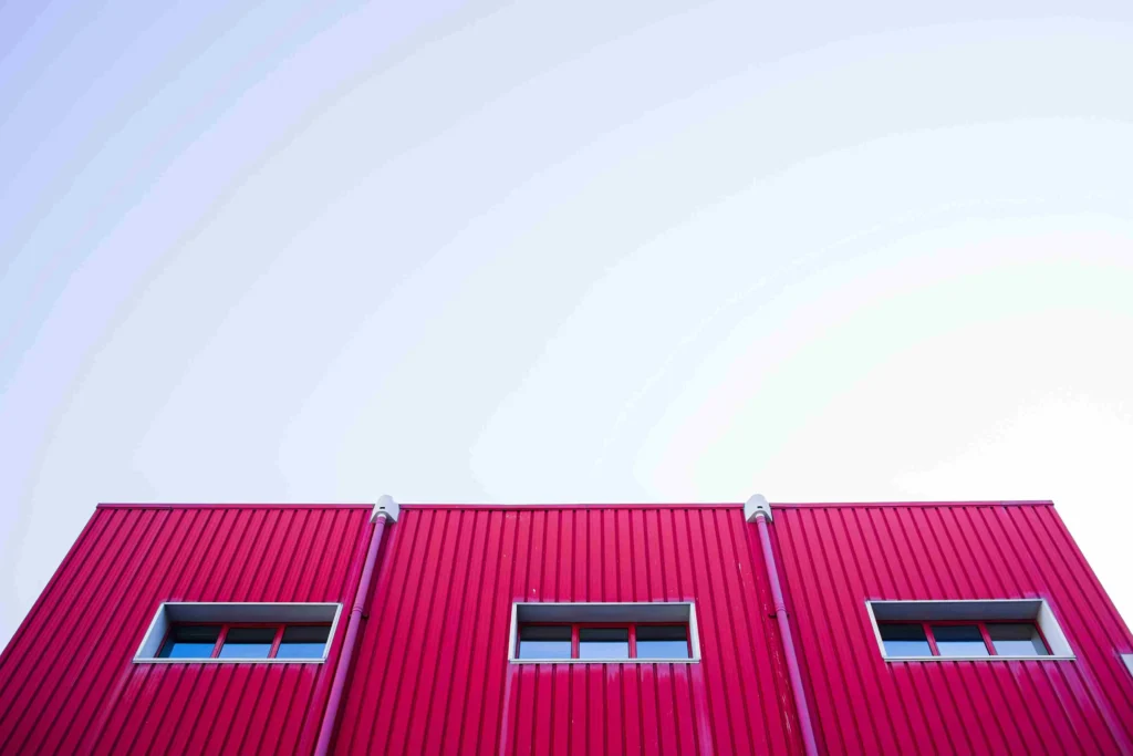Overlap metal roofing