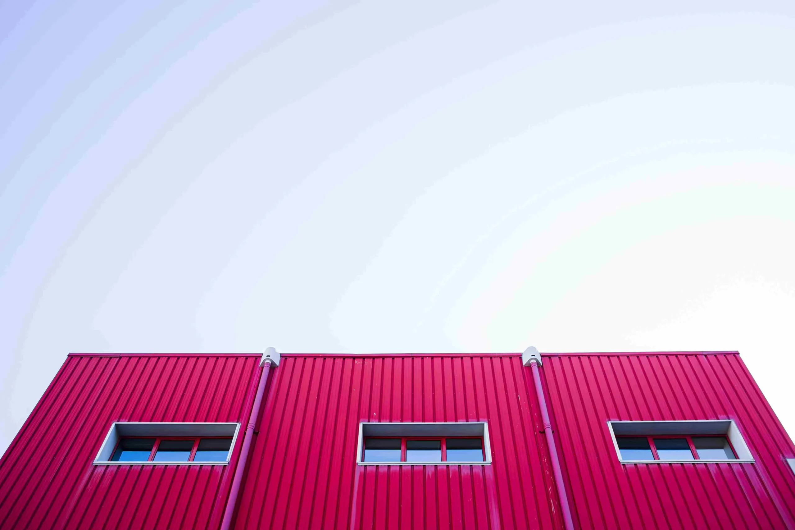 Overlap metal roofing