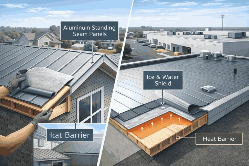 Ice & Water Shield Installation