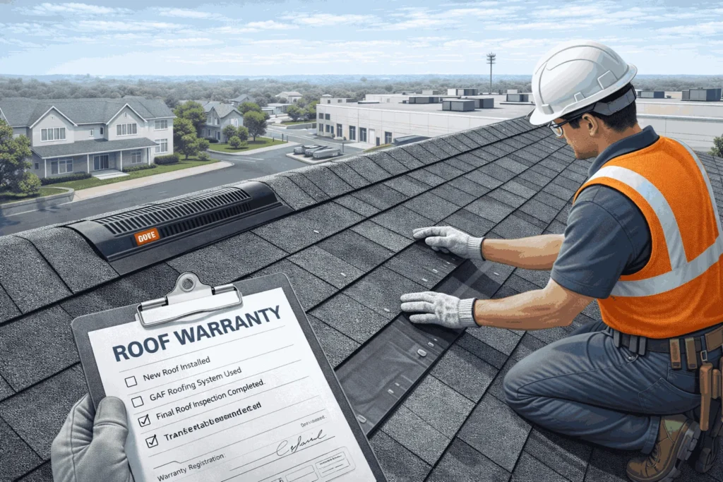 Final Inspection & Warranty Registration