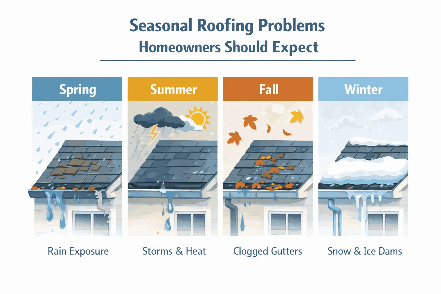 Seasonal Roofing Problems