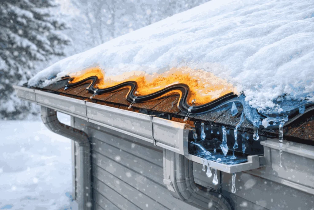 Howโto Install Heat Tape on Roof