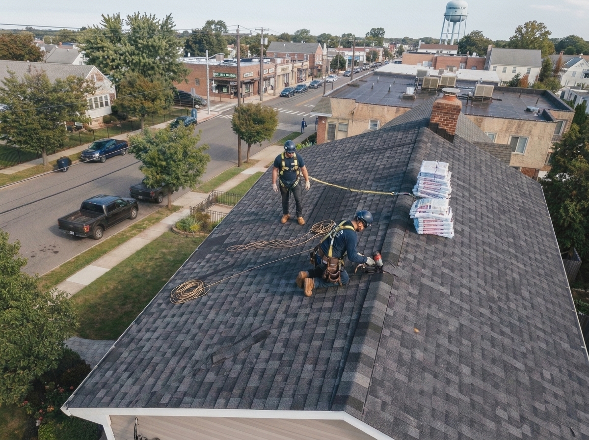 Roofing company serving homes and businesses in Farmingdale, NY
